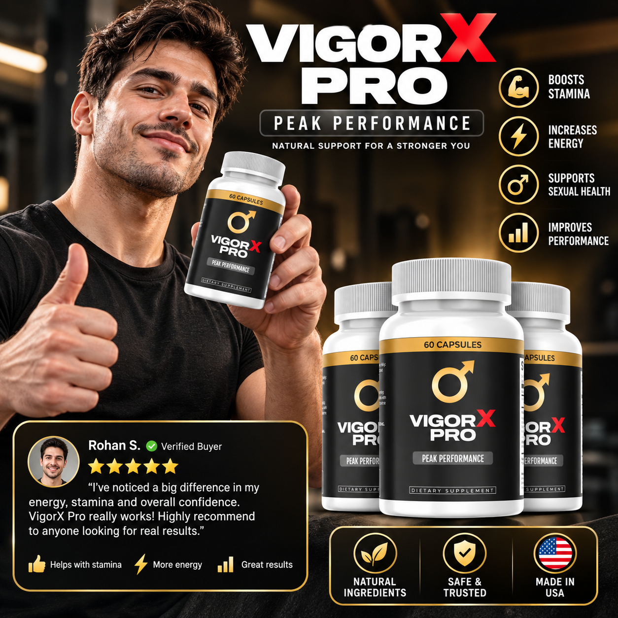 VigorX Pro Ingredients: A Closer Look at All 7 Active Ingredients
